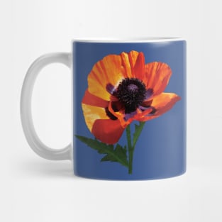 Oriental Poppy Mug